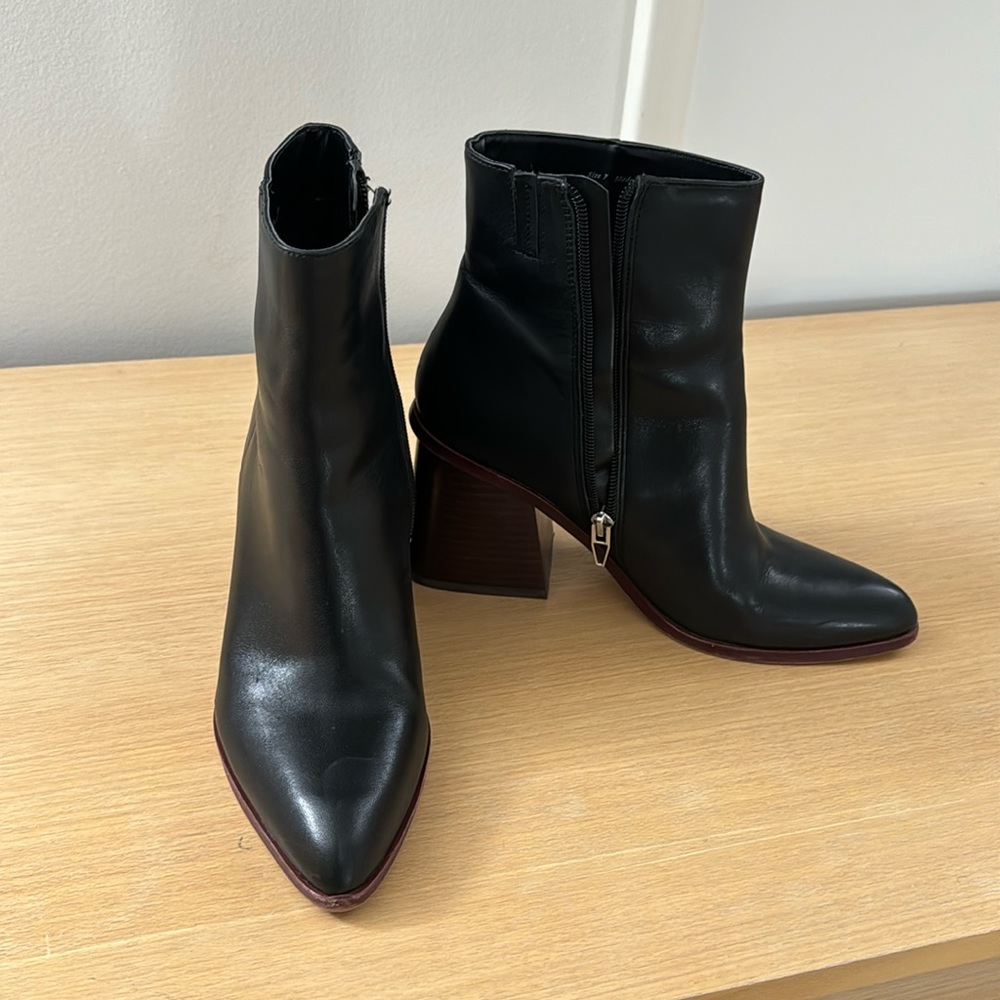 Black booties